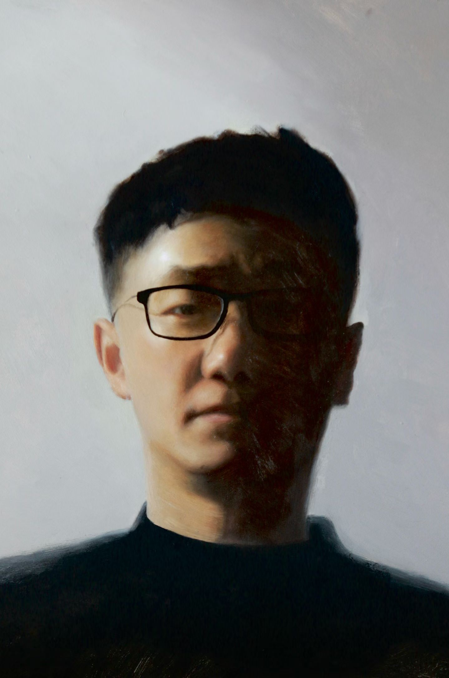 Oil portrait by our artist, Yirui Yuan